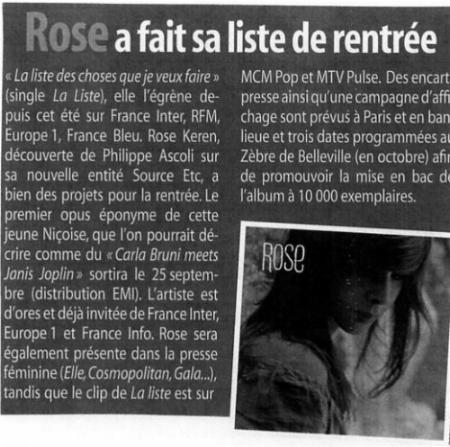 Musique Info Hebdo