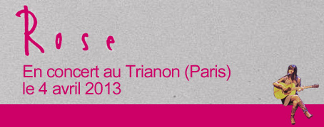 Concert au Trianon le 4 avril !