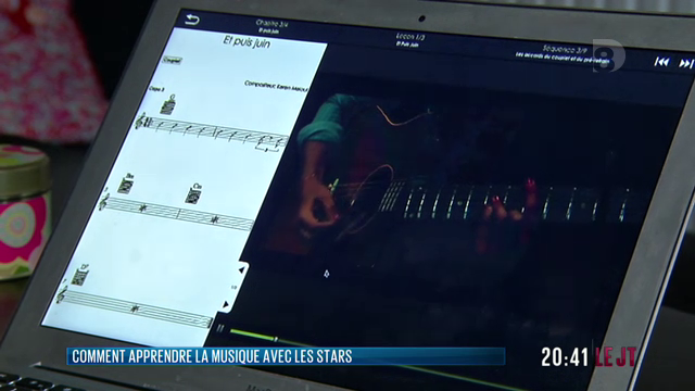 iMusic-School dans le JT de D8