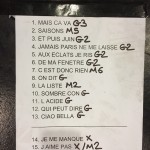 setlist