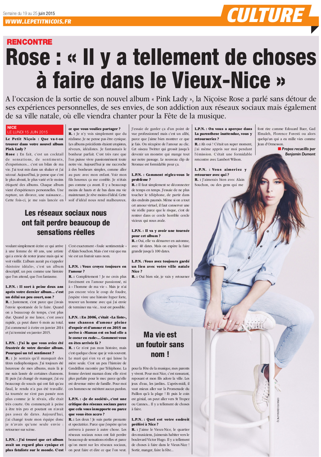 Interview (Le Petit Niçois)