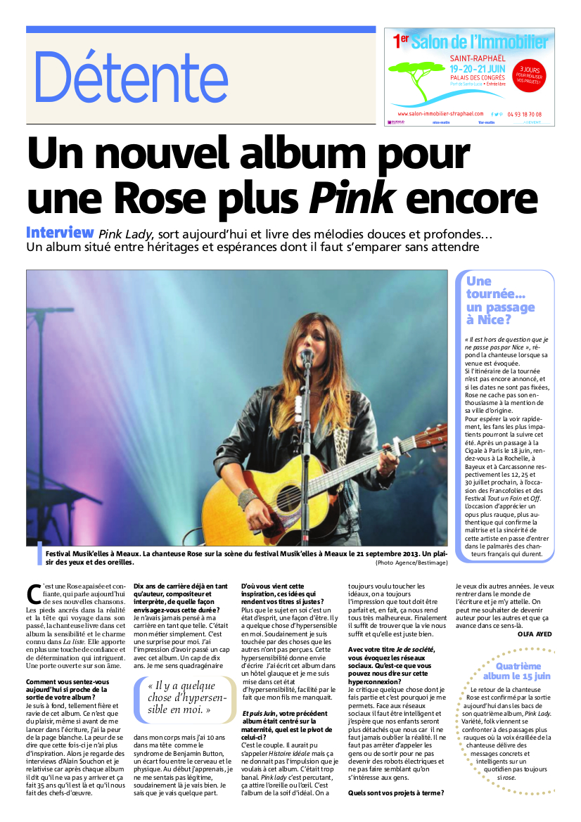 Interview (Nice Matin)