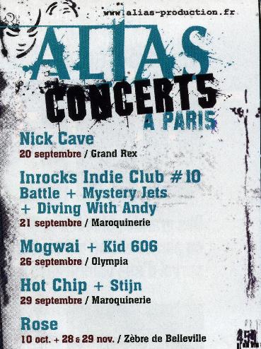 Concerts Alias